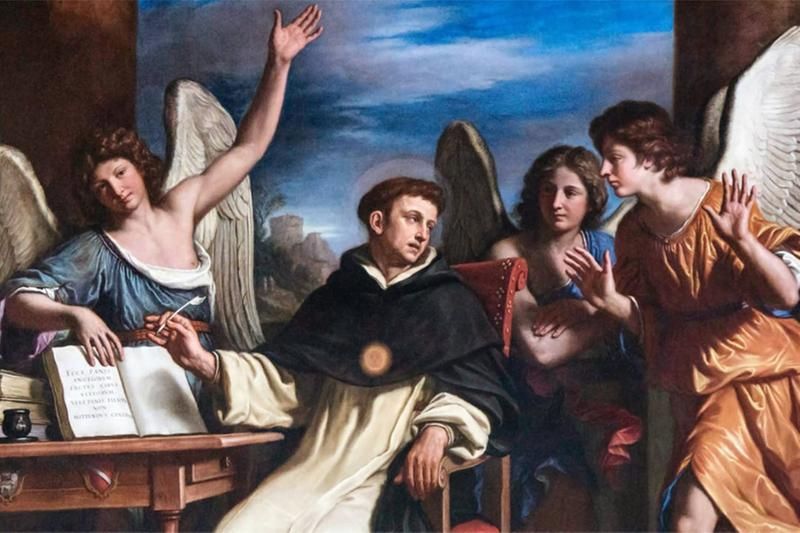 L'essere umano come orizzonte e confine secondo san Tommaso d'Aquino 