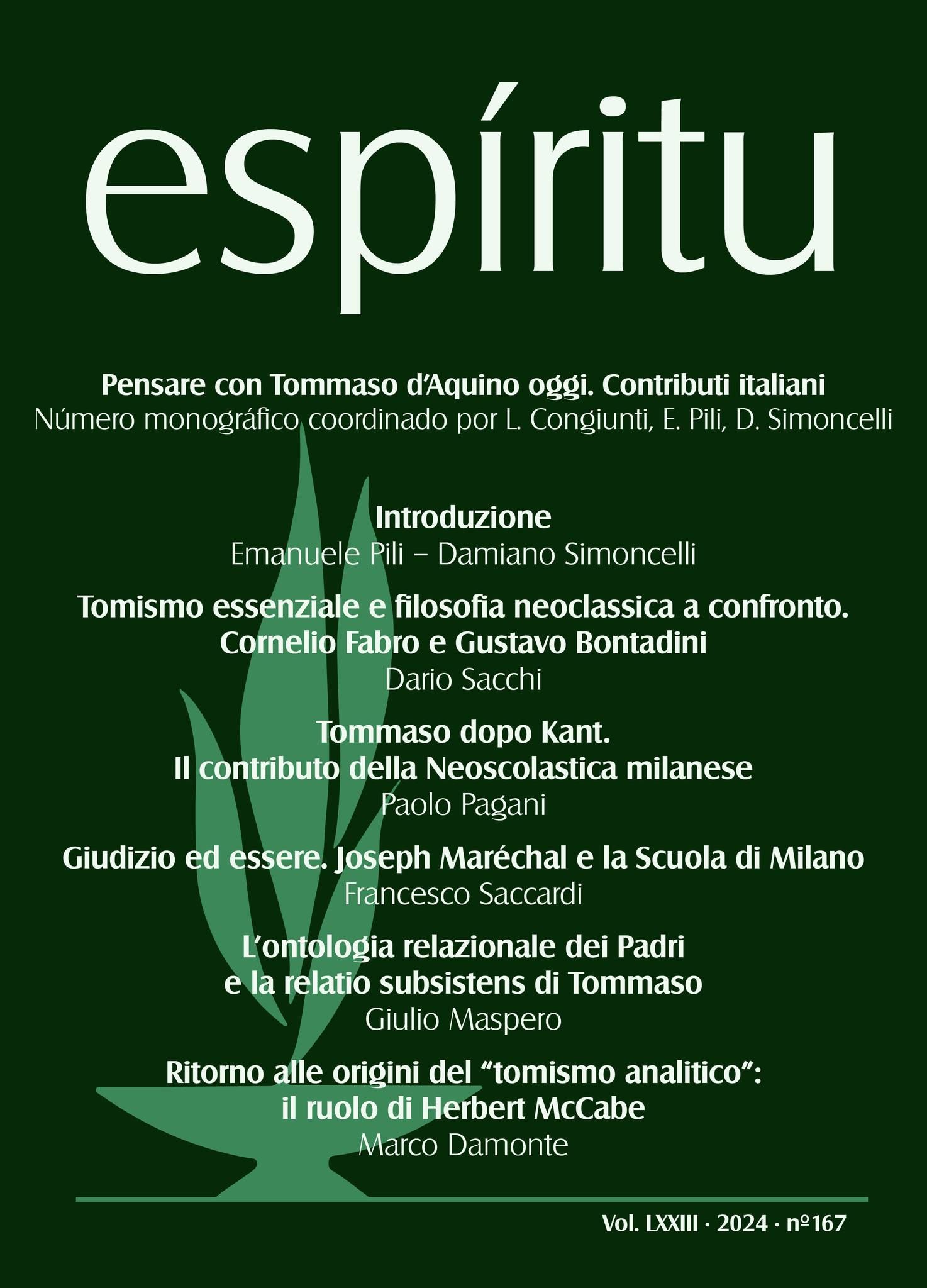 Pensare con Tommaso d'Aquino oggi 