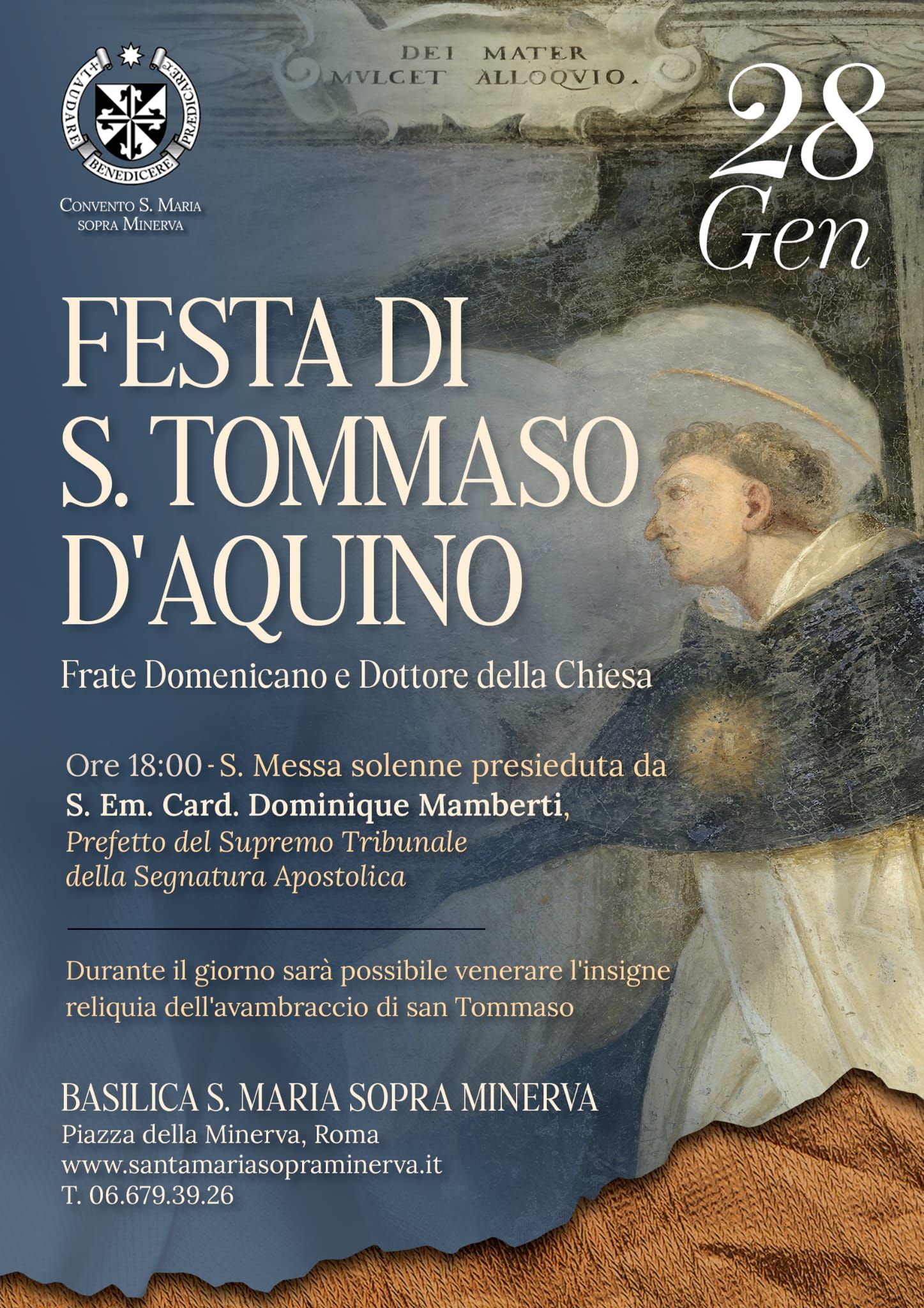 Festa di San Tommaso d’Aquino 